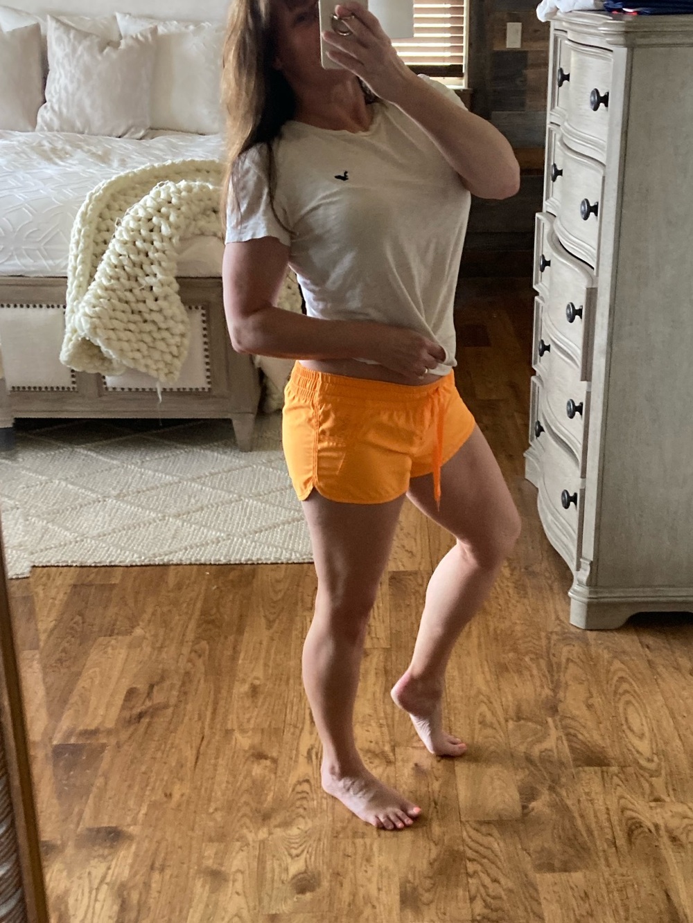 Rip Curl Y2K Surf Mini Orange Board Shorts